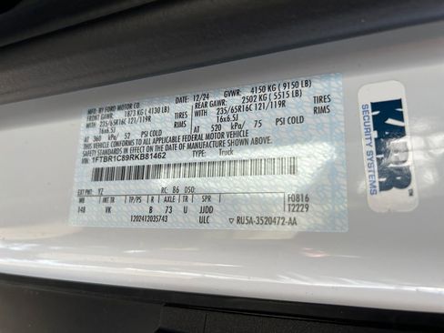 Used 2024 Ford Transit 250 148 Medium Roof w/ Load Area Protection Package image 19