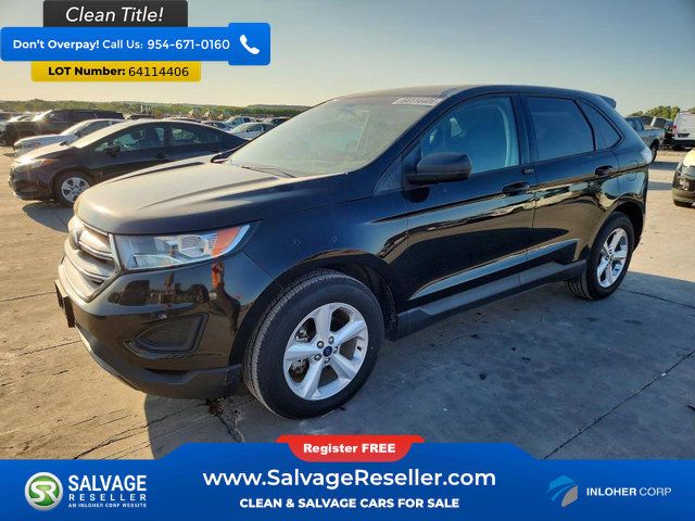 Used 2018 Ford Edge SE FWD image 1