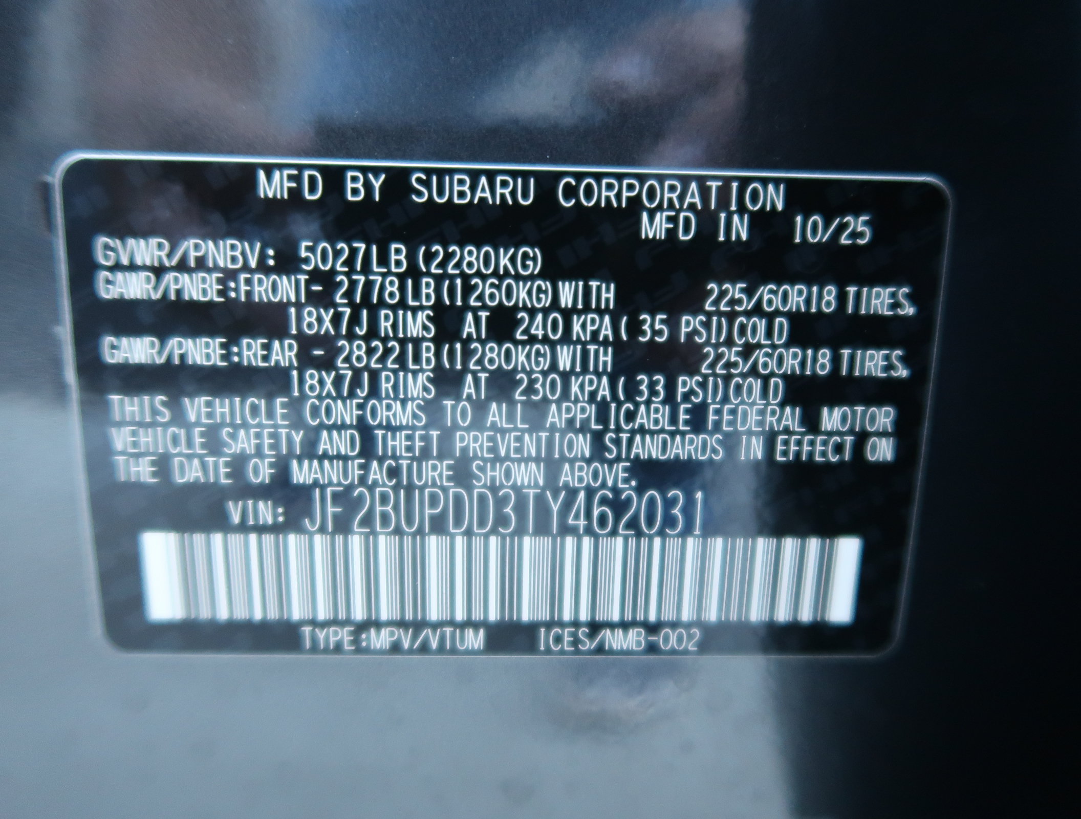 Used 2026 Subaru Outback Limited w/ Premium/Limited Package 2 AWD/4WD image 48