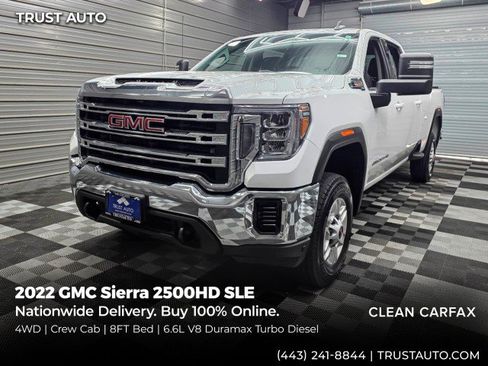 Used 2022 GMC Sierra 2500 SLE AWD/4WD image 1