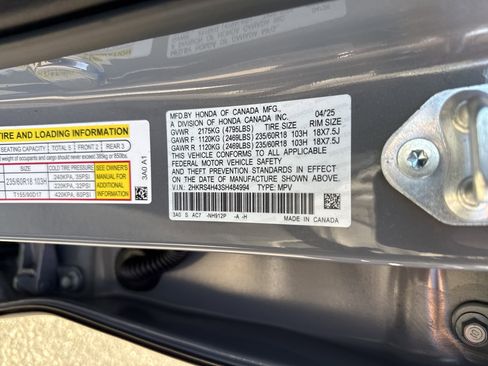 Certified 2025 Honda CR-V EX image 37