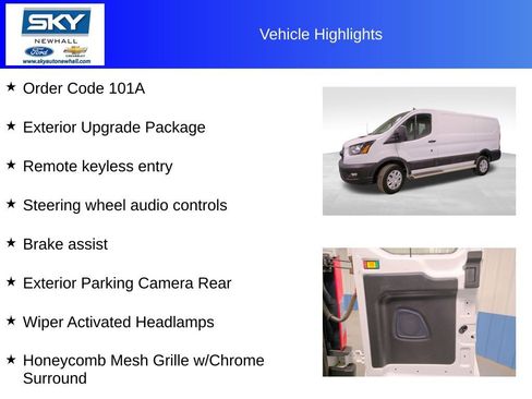 Used 2024 Ford Transit 250 Low Roof w/ Exterior Upgrade Package image 12
