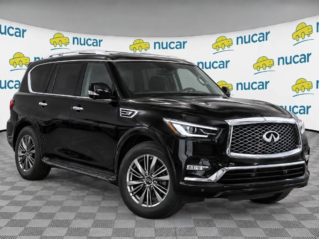 Used 2022 INFINITI QX80 Luxe w/ All-Season Package AWD/4WD image 1