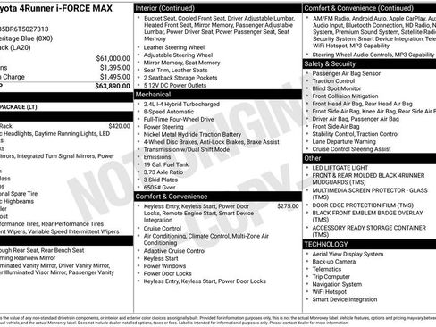 New 2026 Toyota 4Runner Limited image 39