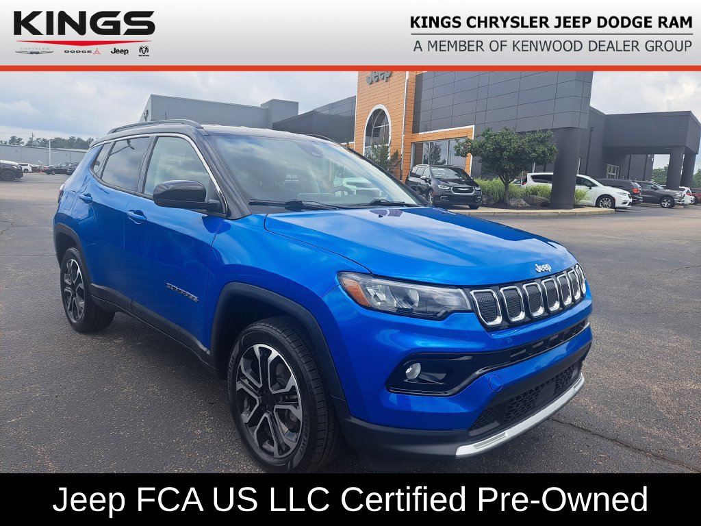 Certified 2022 Jeep Compass Limited AWD/4WD image 1