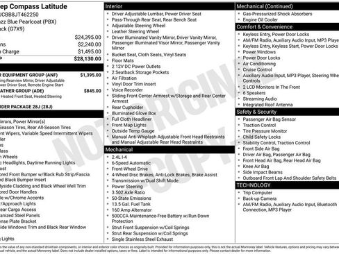 Used 2018 Jeep Compass Latitude w/ Popular Equipment Group image 5