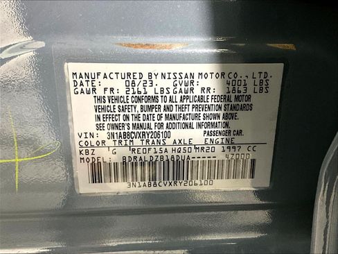 Certified 2024 Nissan Sentra SV FWD image 19