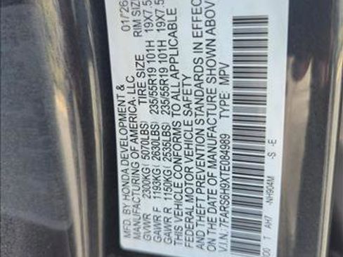 New 2026 Honda CR-V Sport Touring image 22