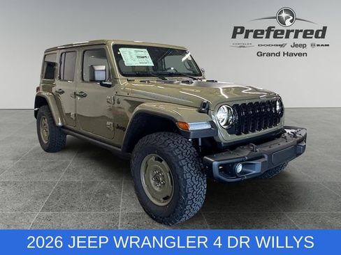New 2026 Jeep Wrangler Unlimited Sport AWD/4WD image 1