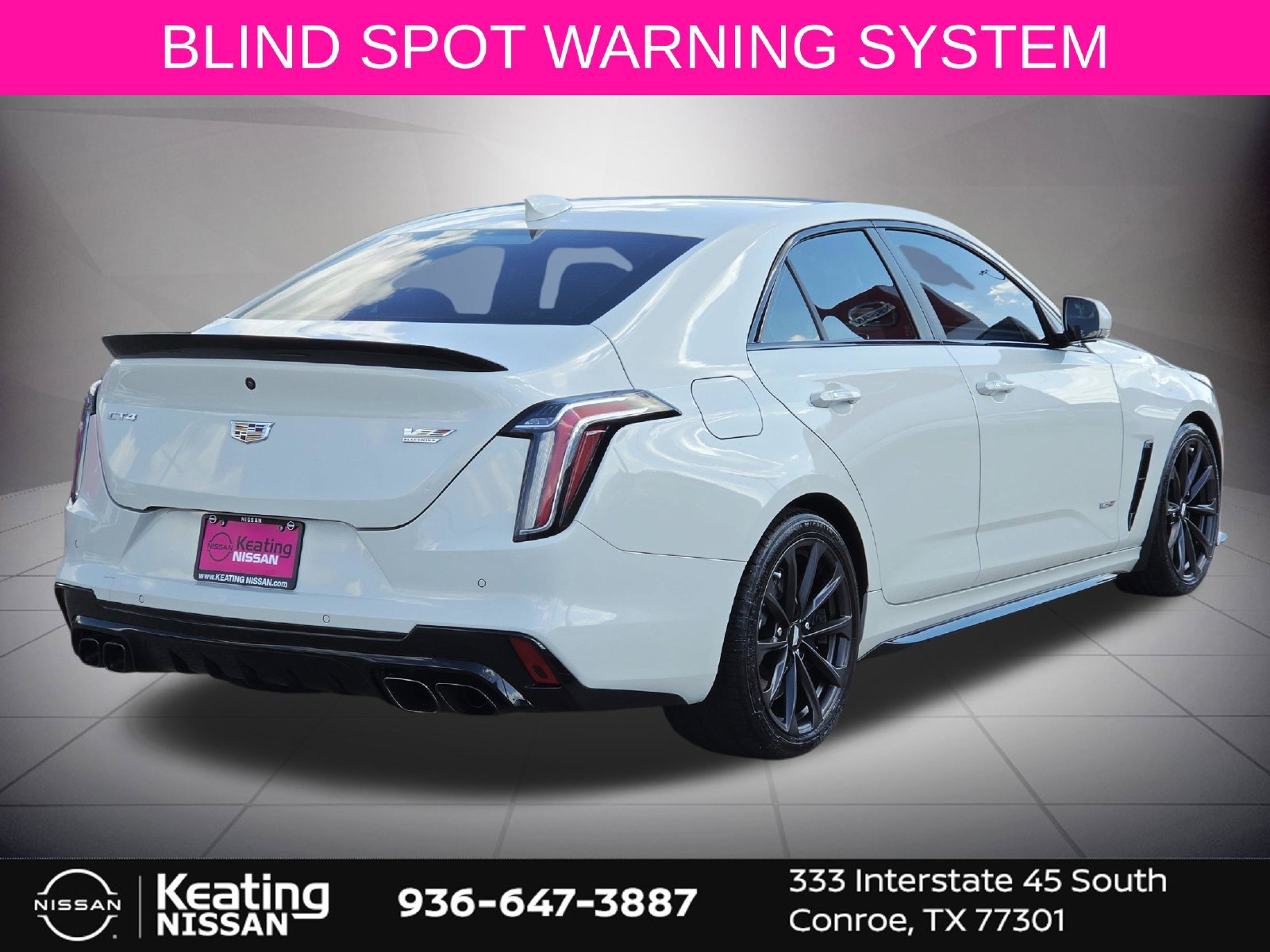 Used 2023 Cadillac CT4 V Blackwing w/ Driver Assist Package RWD image 8