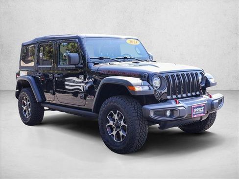 Used 2021 Jeep Wrangler Unlimited Rubicon w/ Cold Weather Group image 3