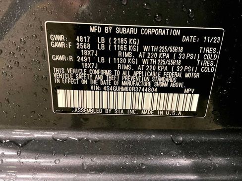 Certified 2024 Subaru Crosstrek 2.5i Limited AWD/4WD image 34