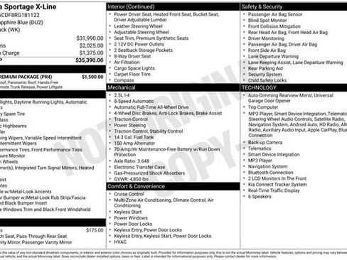 Certified 2024 Kia Sportage X-Line w/ X-Line Premium Package AWD/4WD image 28