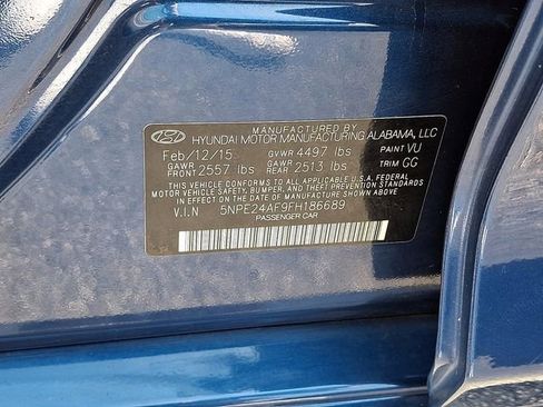 Used 2015 Hyundai Sonata SE w/ Option Group 09 image 28