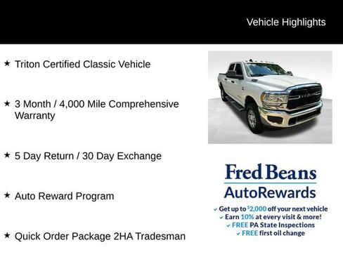 Used 2020 RAM 2500 Tradesman w/ Towing Technology Group AWD/4WD image 5