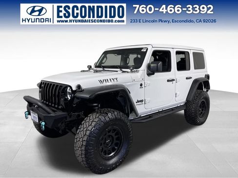Used 2021 Jeep Wrangler Unlimited Sport image 1