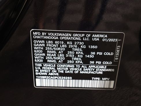 Used 2023 Volkswagen Atlas SEL AWD/4WD image 61