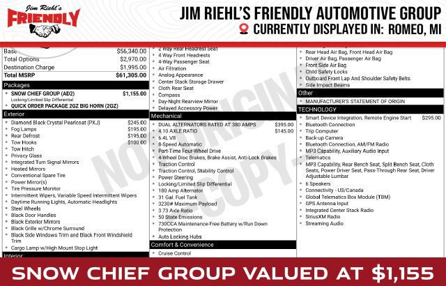 Used 2024 RAM 2500 Big Horn w/ Snow Chief Group AWD/4WD image 1