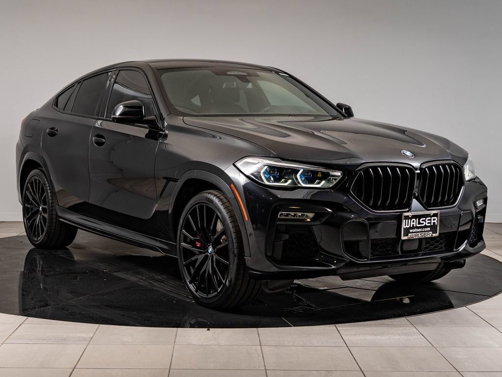 Used 2021 BMW X6 M50i w/ Executive Package AWD/4WD image 12