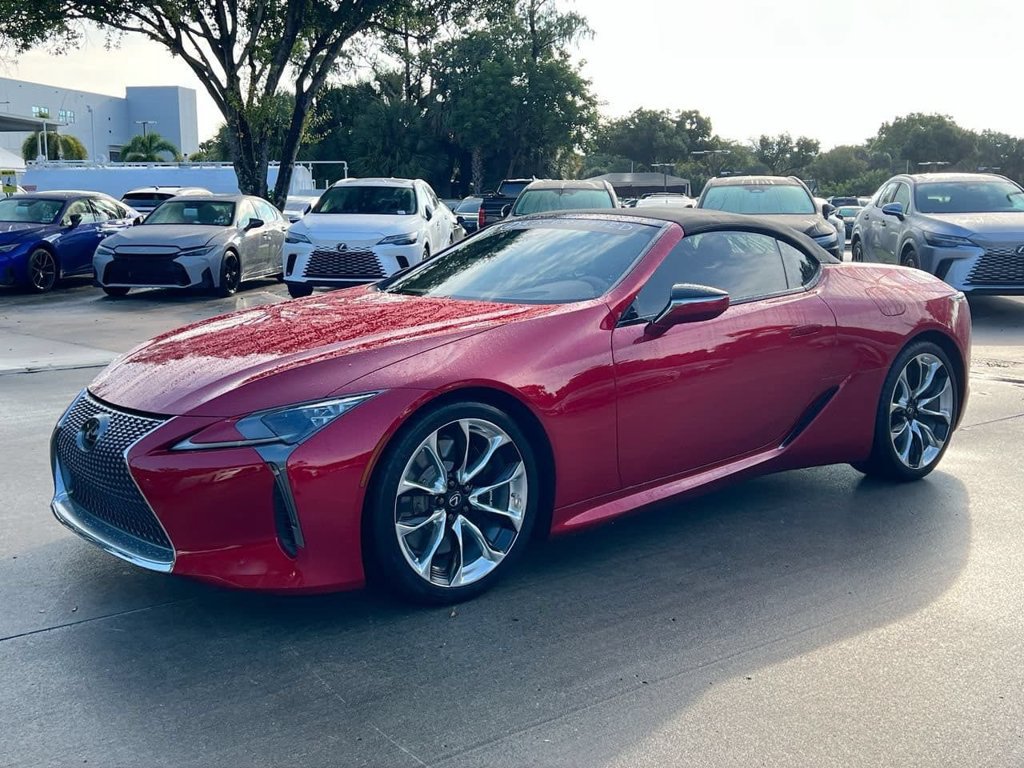 Certified 2021 Lexus LC 500 Convertible w/ Touring Package RWD image 3