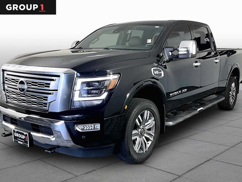 Used 2024 Nissan Titan Platinum Reserve w/ Moonroof Package AWD/4WD image 1