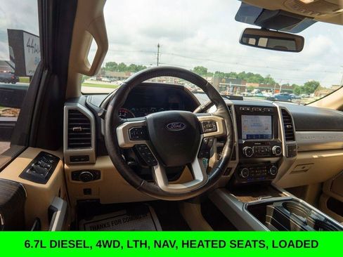 Used 2020 Ford F350 Lariat w/ Lariat Value Package AWD/4WD image 14