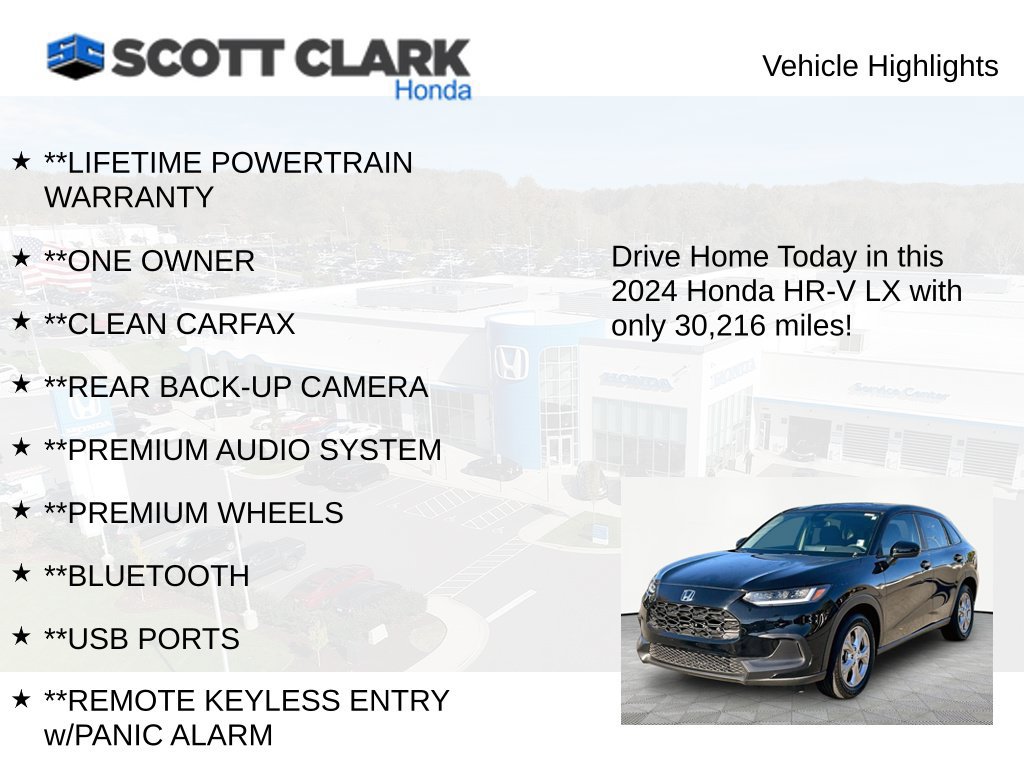 Used 2024 Honda HR-V LX image 11