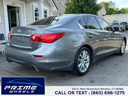 Used 2015 INFINITI Q50 Premium w/ All Weather Package image 7