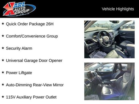 Used 2021 Jeep Cherokee Latitude Lux w/ Comfort/Convenience Group image 2