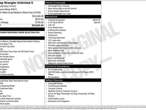 Used 2009 Jeep Wrangler X image 7