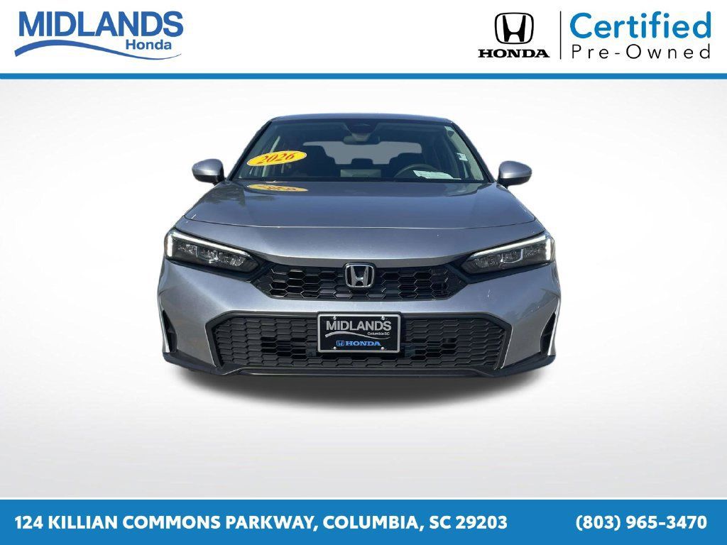 Certified 2026 Honda Civic LX image 2
