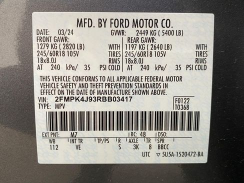 Used 2024 Ford Edge SEL w/ Convenience Package AWD/4WD image 33