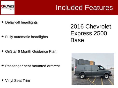 Used 2016 Chevrolet Express 2500 image 4