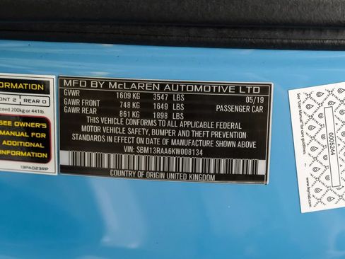 Used 2019 McLaren 600LT RWD image 48