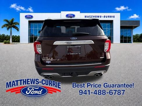 Certified 2020 Ford Explorer Platinum w/ Premium Technology Package AWD/4WD image 5