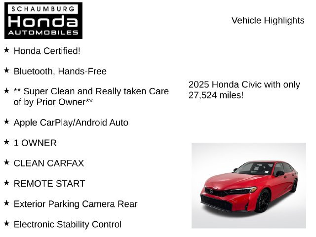 Used 2025 Honda Civic Sport image 14