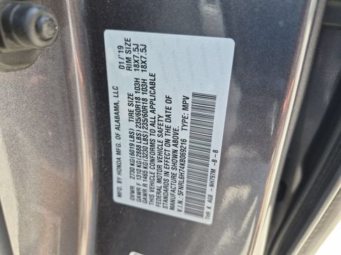 Certified 2019 Honda Odyssey EX-L image 21