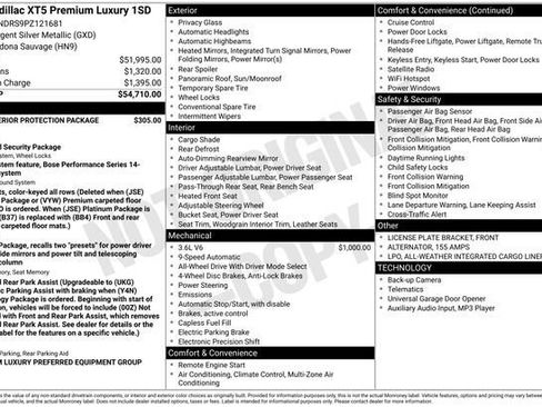 Certified 2023 Cadillac XT5 Premium Luxury image 34