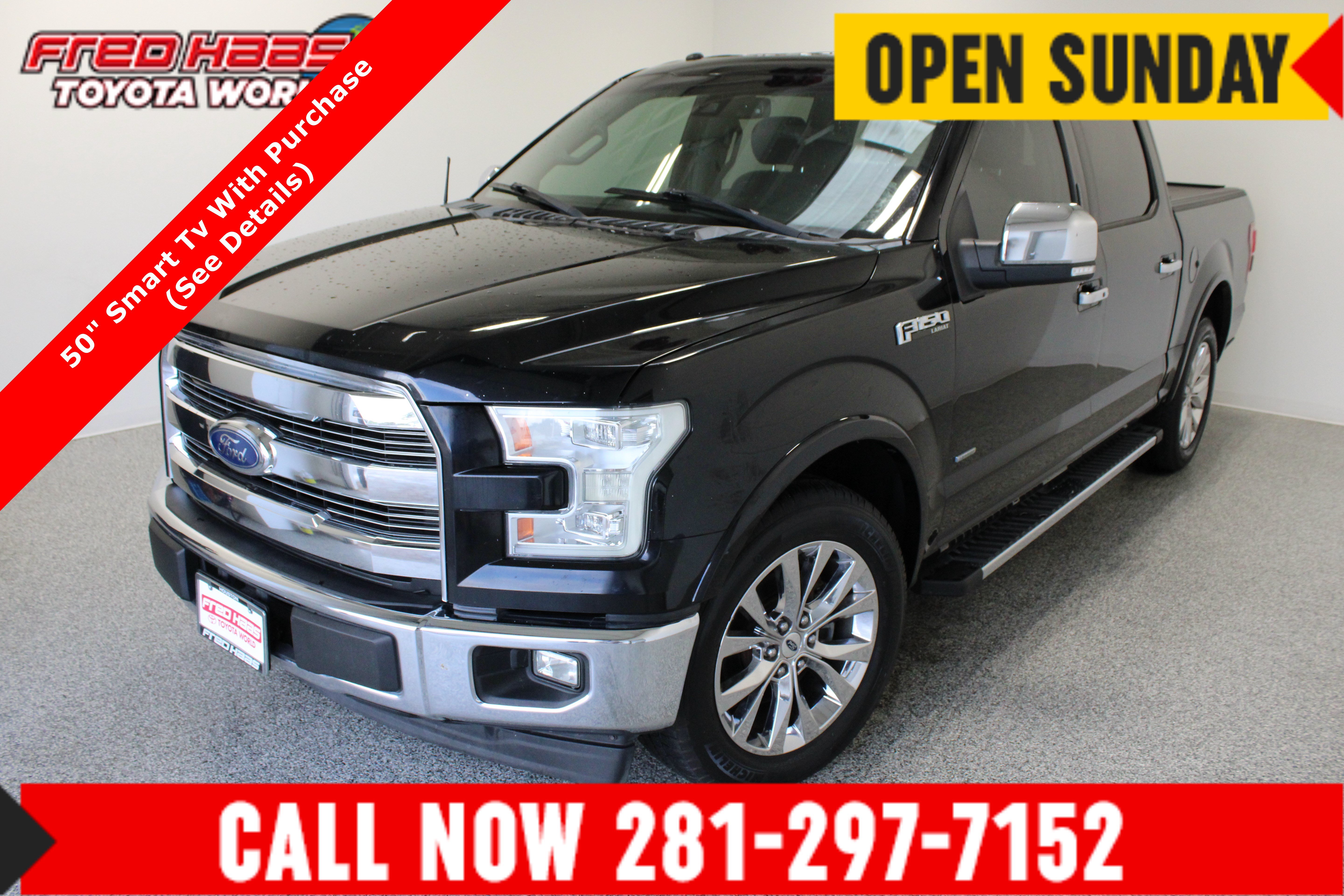 Used 2017 Ford F150 Lariat w/ Equipment Group 502A Luxury RWD image 1