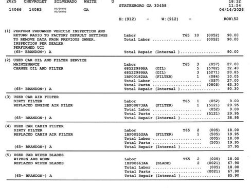 Used 2025 Chevrolet Silverado 1500 RST w/ Convenience Package II image 18