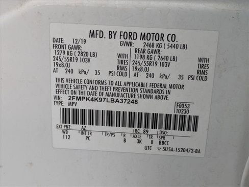 Used 2020 Ford Edge Titanium w/ Equipment Group 301A image 14