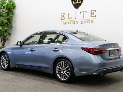 Used 2018 INFINITI Q50 Luxe w/ Cargo Package (L95) RWD image 3