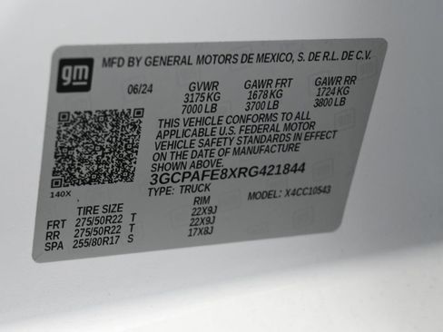 Used 2024 Chevrolet Silverado 1500 High Country w/ Technology Package image 21