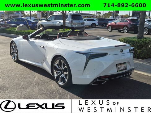 Certified 2021 Lexus LC 500 Convertible w/ Touring Package RWD image 8