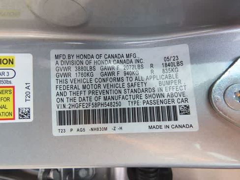 Used 2023 Honda Civic Sport image 25