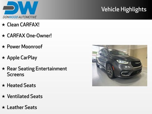 Used 2021 Chrysler Pacifica Limited w/ Uconnect Theater Family Group AWD/4WD image 3