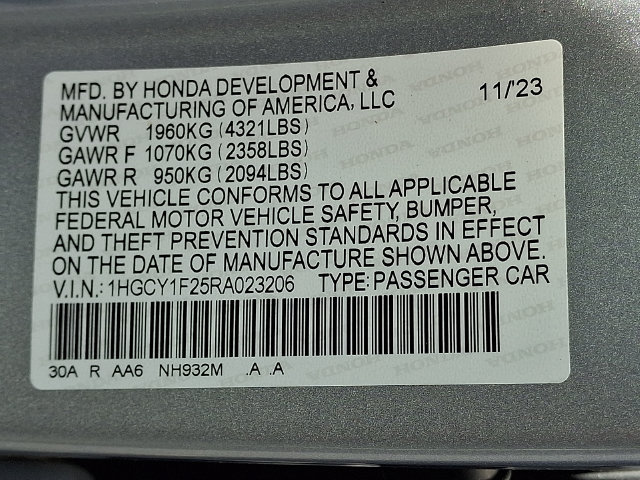 Used 2024 Honda Accord LX image 26