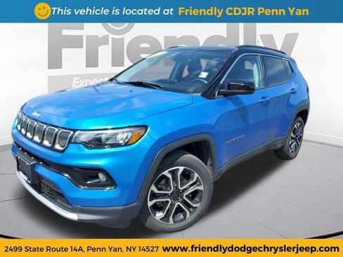 Used 2022 Jeep Compass Limited AWD/4WD image 1