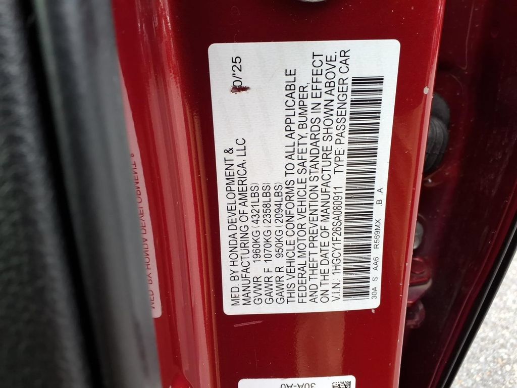 Used 2025 Honda Accord LX image 30