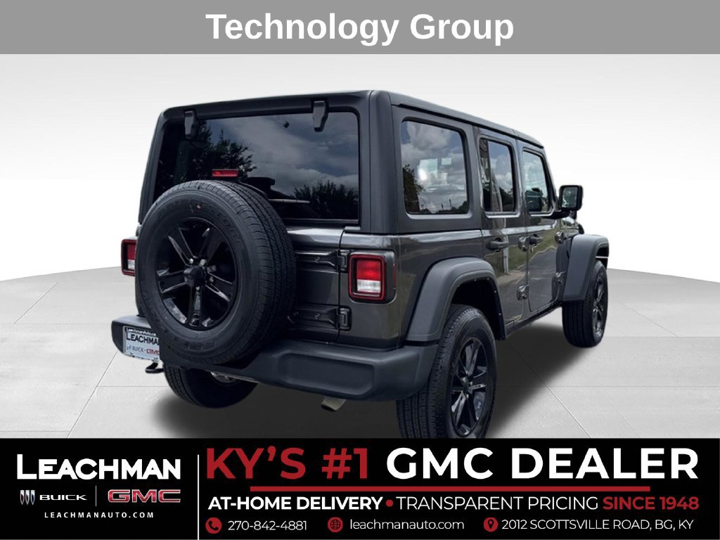 Used 2021 Jeep Wrangler Unlimited Sport AWD/4WD image 3
